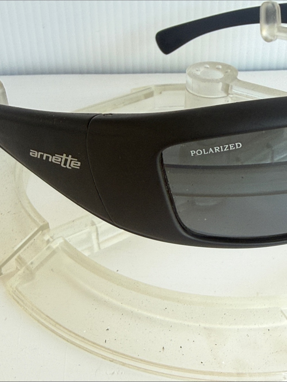 Y2K Arnette AN 4025 RAGE Polarized Sunglasses Matte Black Gray Polarized - Picture 3 of 6